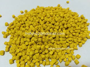 China Yellow Masterbatch for Film Blowing or Injection with PE Carrier supplier