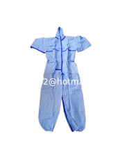 China Protective Disposable Coverall Blue with Different Sizes supplier